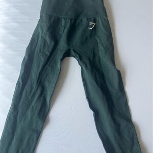 Green gymshark leggings
